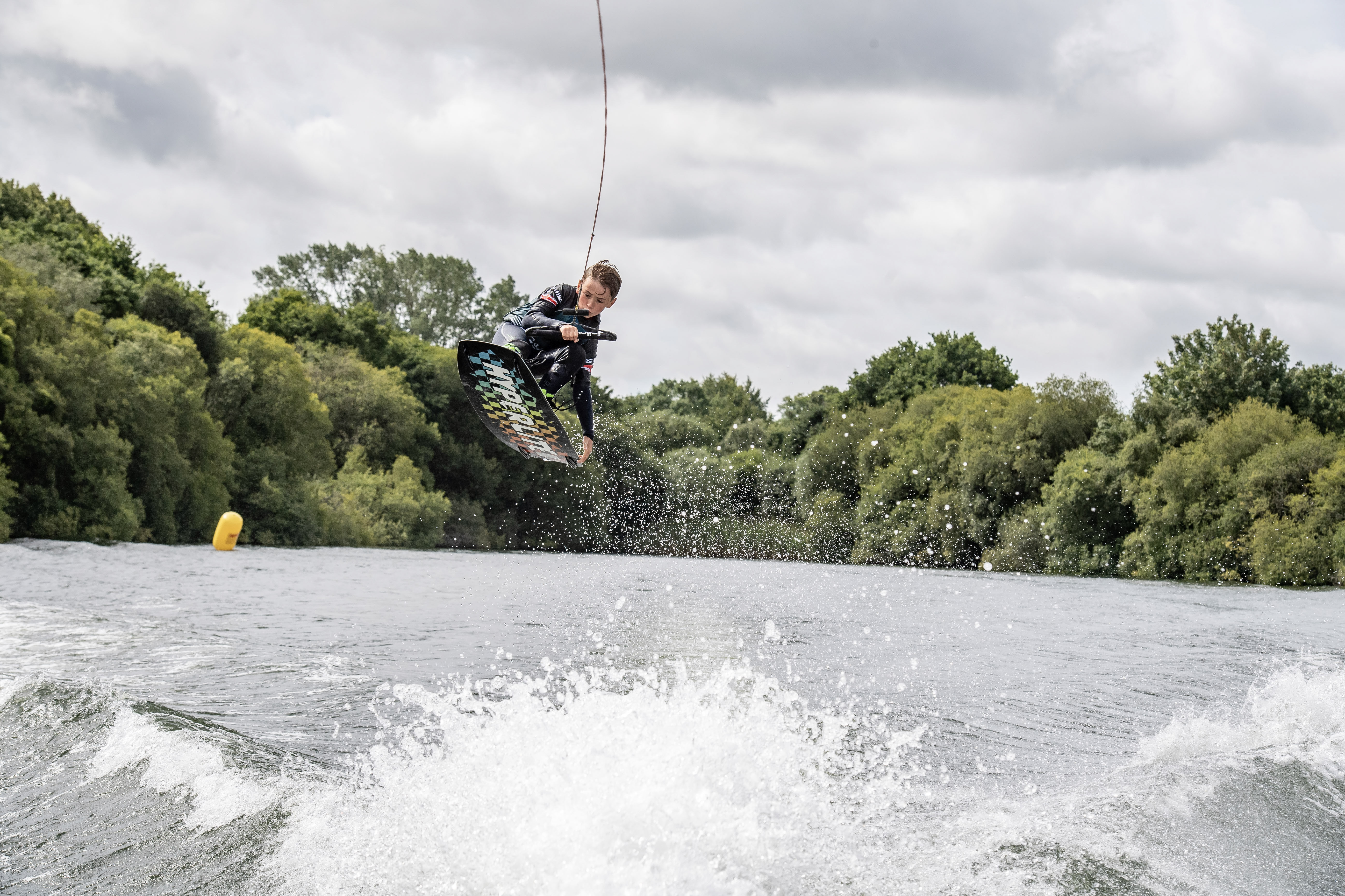 Ollie Phillips at the 2022 Malibu Boats UK Wakeboard And Wakesurf